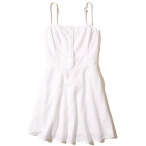 Hollister - White Mini Dress